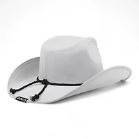 Las Vegas Raiders White Rhinestone FOCO Cowboy Hat