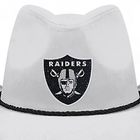 Las Vegas Raiders White Rhinestone FOCO Cowboy Hat