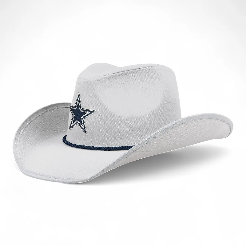Dallas Cowboys White Rhinestone FOCO Cowboy Hat