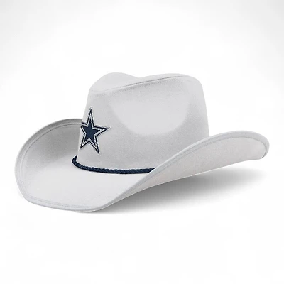 Dallas Cowboys White Rhinestone FOCO Cowboy Hat