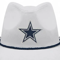Dallas Cowboys White Rhinestone FOCO Cowboy Hat