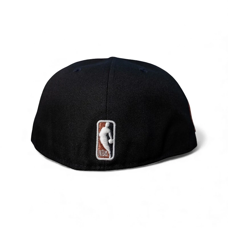 Denver Nuggets Black Copper Pickaxe Leon the Lab Grey UV New Era 59FIFTY Fitted Hat