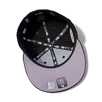 Denver Nuggets Black Copper Pickaxe Leon the Lab Grey UV New Era 59FIFTY Fitted Hat