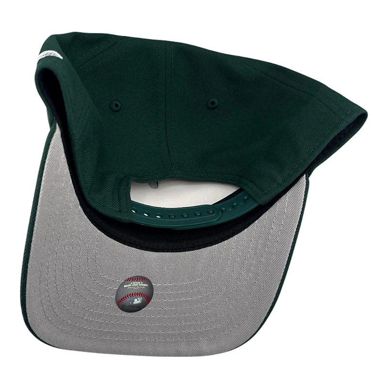 Los Angeles Dodgers Dark Green 2024 WS Champs Patch Grey UV New Era 9FIFTY A-Frame Snapback Hat