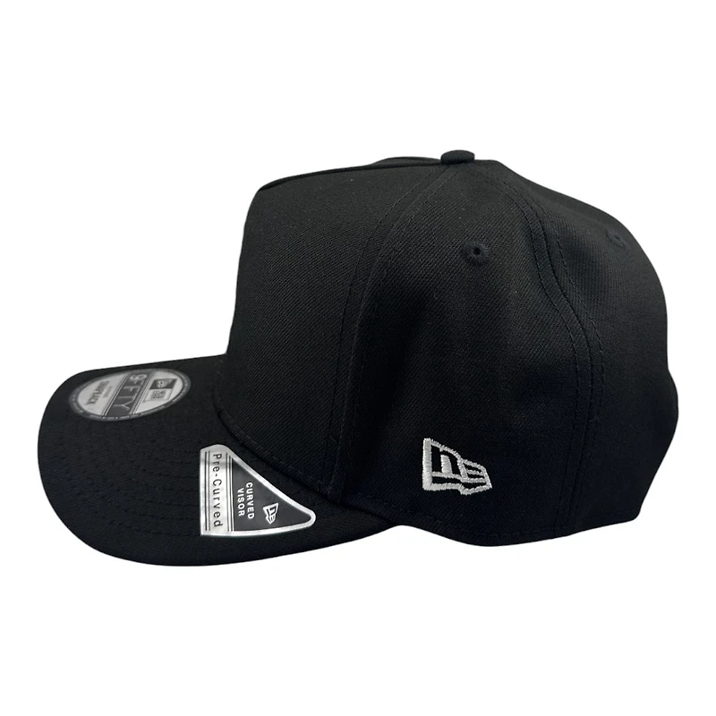 Los Angeles Dodgers Black and White Black UV New Era 9FIFTY A-Frame Snapback Hat