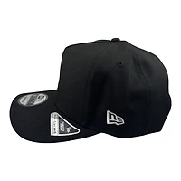 Los Angeles Dodgers Black and White Black UV New Era 9FIFTY A-Frame Snapback Hat