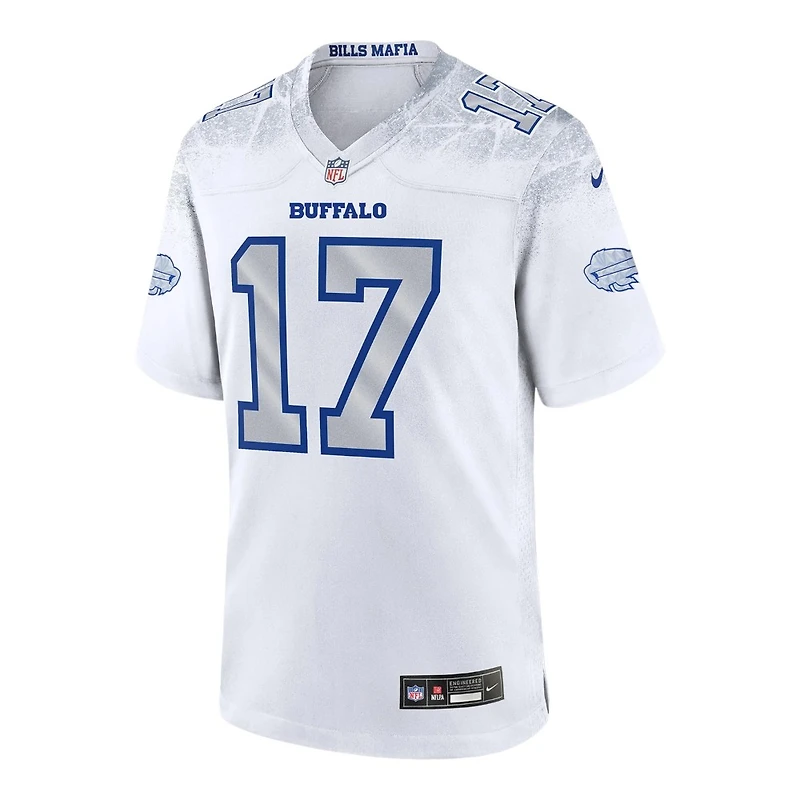 Buffalo Bills Josh Allen White 2025 Rivalries Collection Nike Game Jersey