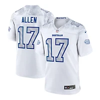 Buffalo Bills Josh Allen White 2025 Rivalries Collection Nike Game Jersey