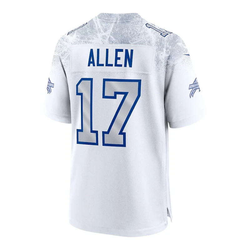 Buffalo Bills Josh Allen White 2025 Rivalries Collection Nike Game Jersey