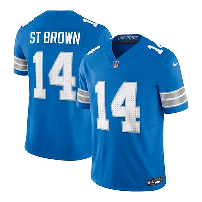 Detroit Lions Amon-Ra St. Brown Blue Nike Vapor F.U.S.E Limited Jersey