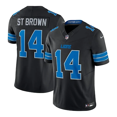 Detroit Lions Amon-Ra St. Brown Black 2nd Alternate Nike Vapor F.U.S.E Limited Jersey