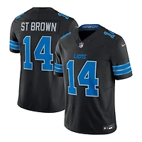 Detroit Lions Amon-Ra St. Brown Black 2nd Alternate Nike Vapor F.U.S.E Limited Jersey