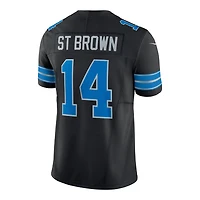 Detroit Lions Amon-Ra St. Brown Black 2nd Alternate Nike Vapor F.U.S.E Limited Jersey