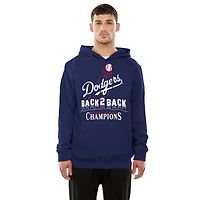 Los Angeles Dodgers Royal Back to WS Champs Hollywood Sign New Era Pullover Hoodie