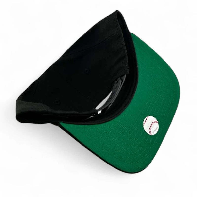 Anaheim Angels Black Basic "Halos Collection" Green UV 9FIFTY A-Frame Snapback Hat