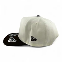 California Angels Chrome and Brown "Halos Collection" 35th Anniversary Patch Pink UV 9FIFTY A-Frame Snapback Hat