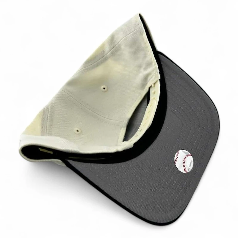 California Angels Chrome and Navy "Halos Collection" 35th Anniversary Patch Dark Gray UV 9FIFTY A-Frame Snapback Hat