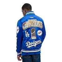 Los Angeles Dodgers Royal 2025 World Series Pro Standard Satin Rib Jacket