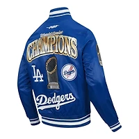 Los Angeles Dodgers Royal 2025 World Series Pro Standard Satin Rib Jacket