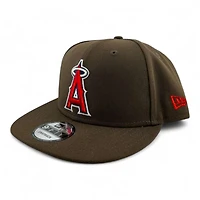 Anaheim Angels Walnut Basic "Halos Collection" 9FIFTY Snapback