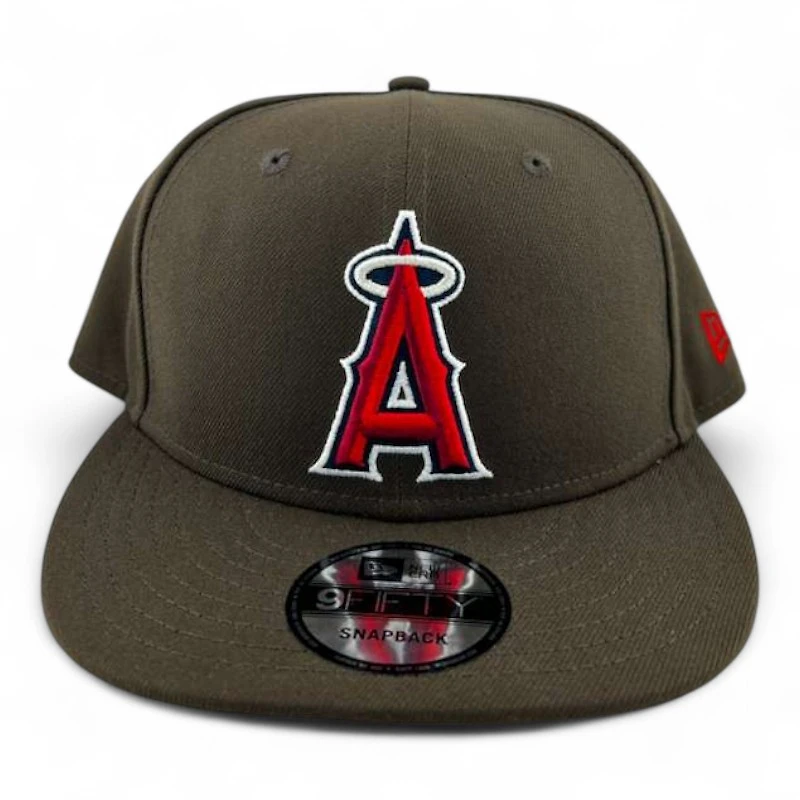 Anaheim Angels Walnut Basic "Halos Collection" 9FIFTY Snapback