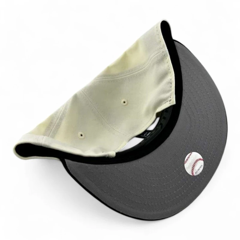 Anaheim Angels Chrome and Black Basic "Halos Collection" 9FIFTY Snapback