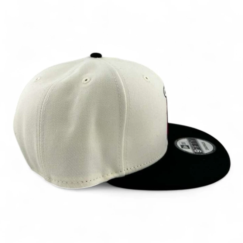 Anaheim Angels Chrome and Black Basic "Halos Collection" 9FIFTY Snapback