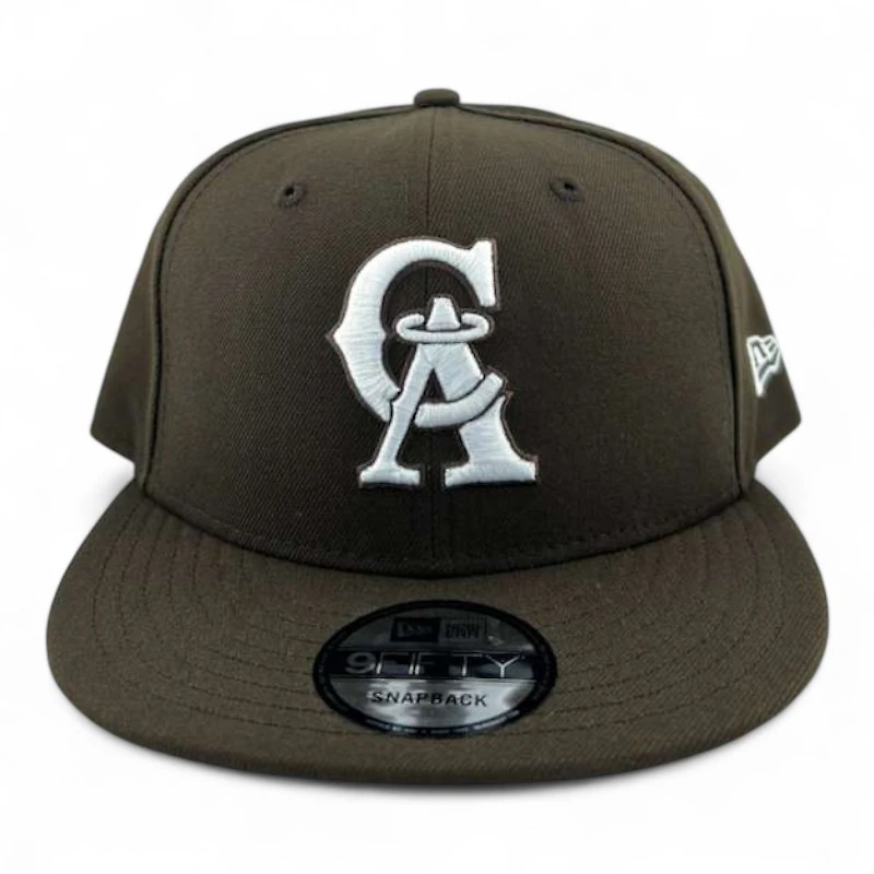 California Angels Walnut Basic "Halos Collection" 9FIFTY Snapback
