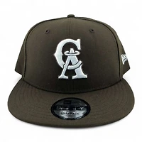 California Angels Walnut Basic "Halos Collection" 9FIFTY Snapback