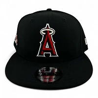Anaheim Angels Black "Halos Collection" 50th Anniversary Patch 9FIFTY Snapback