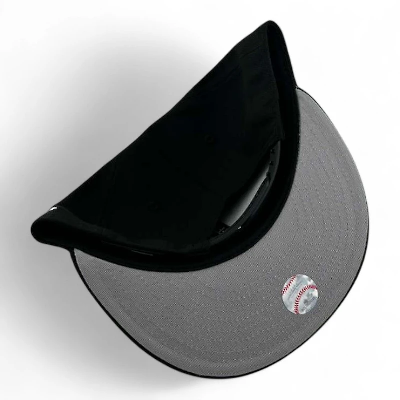 Anaheim Angels Black "Halos Collection" 50th Anniversary Patch 9FIFTY Snapback