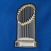 Los Angeles Dodgers Royal Blue 2025 World Series Drop Shoulder Pullover Hoodie