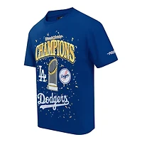 Los Angeles Dodgers Royal Blue 2025 World Series Champions Pro Standard T-Shirt