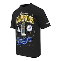 Los Angeles Dodgers Black 2025 World Series Champions Pro Standard T-Shirt
