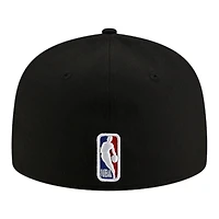 Utah Jazz Black 2025 Statement Edition NBA New Era 59FIFTY Fitted Hat