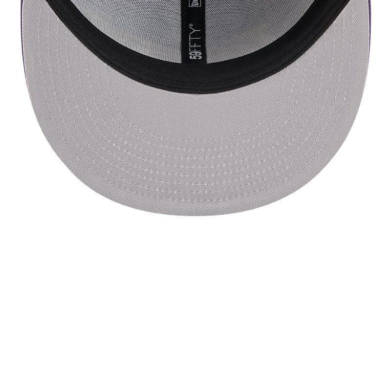 Los Angeles Lakers Purple 2025 Statement Edition NBA New Era 59FIFTY Fitted Hat