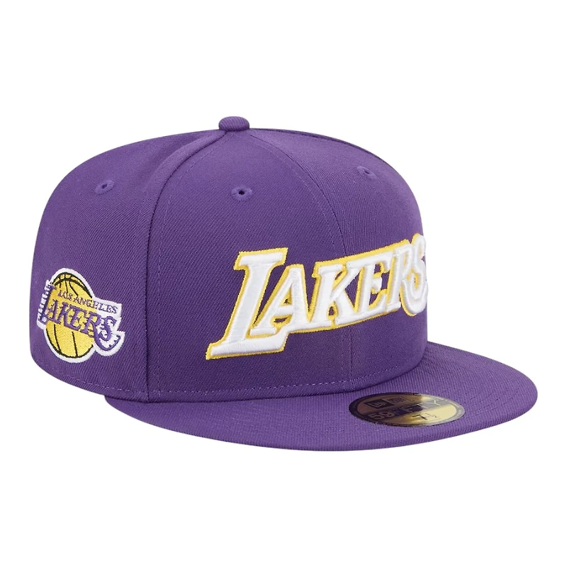 Los Angeles Lakers Purple 2025 Statement Edition NBA New Era 59FIFTY Fitted Hat