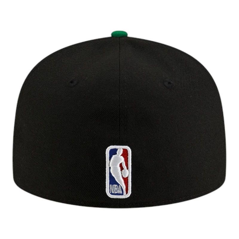 Boston Celtics Black 2025 Statement Edition NBA New Era 59FIFTY Fitted Hat