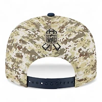 Tennessee Titans 2025 NFL Salute to Service Fan Gear New Era 9FIFTY Snapback Hat