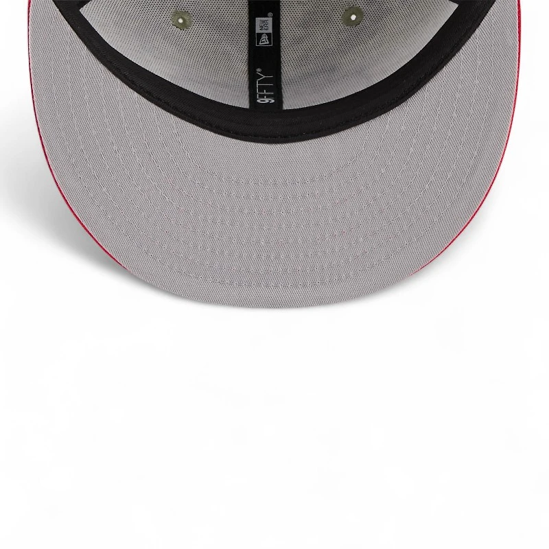 Kansas City Chiefs 2025 NFL Salute to Service Fan Gear New Era 9FIFTY Snapback Hat