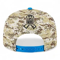Detroit Lions 2025 NFL Salute to Service Fan Gear New Era 9FIFTY Snapback Hat