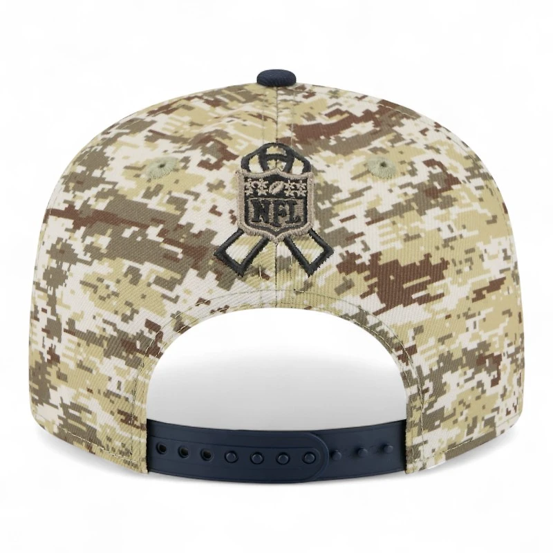 Chicago Bears 2025 NFL Salute to Service Fan Gear New Era 9FIFTY Snapback Hat