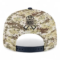 Chicago Bears 2025 NFL Salute to Service Fan Gear New Era 9FIFTY Snapback Hat