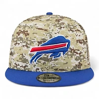 Buffalo Bills 2025 NFL Salute to Service Fan Gear New Era 9FIFTY Snapback Hat