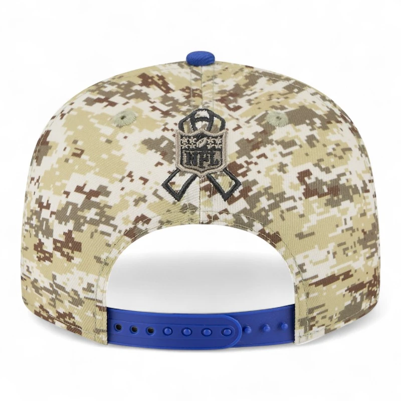 Buffalo Bills 2025 NFL Salute to Service Fan Gear New Era 9FIFTY Snapback Hat