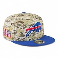 Buffalo Bills 2025 NFL Salute to Service Fan Gear New Era 9FIFTY Snapback Hat