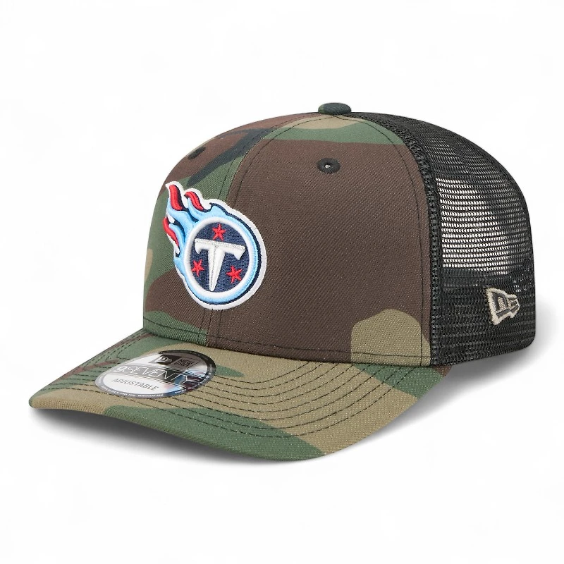 Tennessee Titans 2025 NFL Salute to Service Fan Gear New Era 9SEVENTY Adjustable Snapback Hat