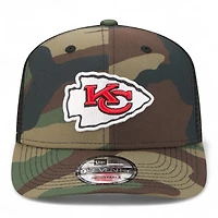 Kansas City Chiefs 2025 NFL Salute to Service Fan Gear New Era 9SEVENTY Adjustable Snapback Hat