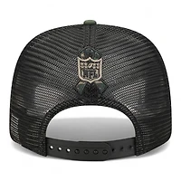 Kansas City Chiefs 2025 NFL Salute to Service Fan Gear New Era 9SEVENTY Adjustable Snapback Hat