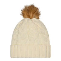 St. Louis Blues Classic New Era Cuffed Fur Pom Beanie Hat
